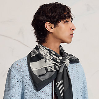 【Paris archive】90s Cashmere 100% Muffler 617 Cashmere Muffler -FUKAKI-[Apparel Products] FUKAKI